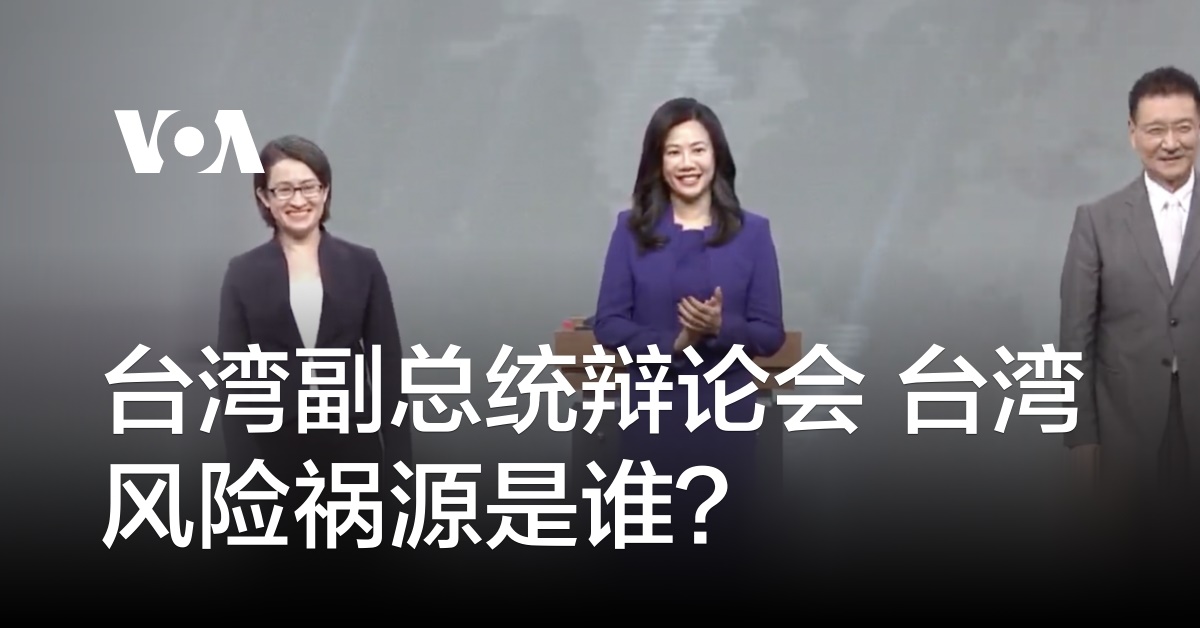 台湾副总统辩论会 台湾风险祸源是谁？