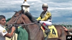 Apprentice jockey Sarah Rook