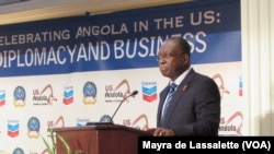 Angola, Vice-Presidente, Manuel Vicente, no evento da Câmara do Comércio Estados Unidos/ Angola, Washington DC, Agosto 4, 2014