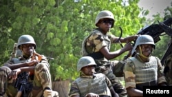 Militares do Niger que combatem o Boko Haram