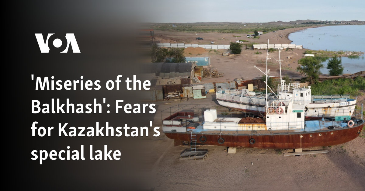 Fears for Kazakhstan’s special lake