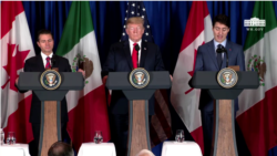 ကနေဒါ-မက္ကဆီကိုနဲ့ ကန် ကုန်သွယ်ရေးသဘောတူညီချက်အသစ် လက်မှတ်ထိုး