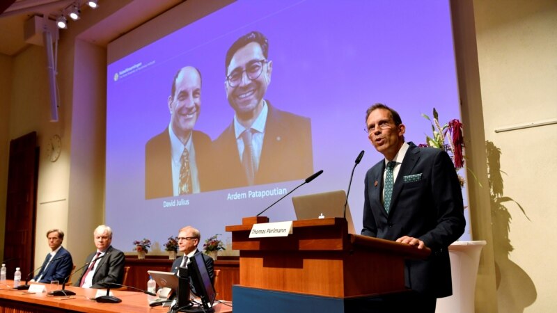Two Americans Win Nobel Medicine Prize for Body Sensory Findings