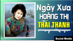 Danh ca Thái Thanh, nổi tiếng với nhạc phầm Ngày Xưa Hoàng Thị. Ảnh của Lãnh sự quán Hoa Kỳ tại tp HCM
