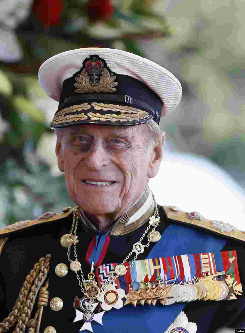 Britain's Prince Philip is pictured Windsor, England April 30, 2013. 