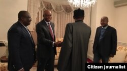 ABUJA: Shugabannin majalisun tarayyar Najeriya sun ziyarci Shugaba Buhari a London