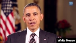 Tổng thống Obama dùng bài diễn văn toàn quốc hàng tuần để tưởng nhớ 26 nạn nhân của vụ xả súng ở Newtown
