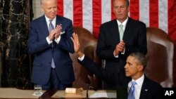 El presidente Barack Obama recibió la ovación de los demócratas y republicanos al hablar de la reforma de inmigración.