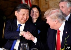 El presidente Trump anticipó que va a tener "una muy buena relación con China", durante su gobierno. Abril 6, 2017.