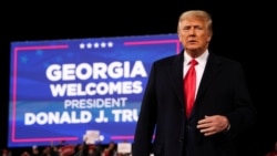 Trump Rallies Georgia Voters in US Senate Runoff While Alleging Widespread Fraud