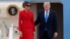 Tapis rouge pour Donald et Melania Trump en visite à Paris