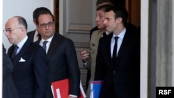 Fransa prezidenti Fransua Olland nazirlər kabinetinin fövqəladə iclasından sonra