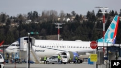 미국 시애틀 보잉공항에 주기돼 있는 737 맥스 8 기종(자료사진) 