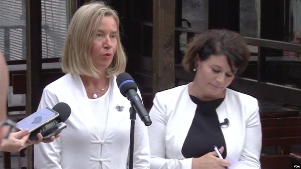 Mogherini në Shkup: dyert tona janë të hapura, ju keni çelësin
