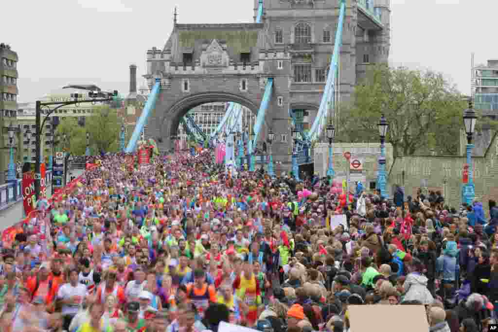 Britain London Marathon