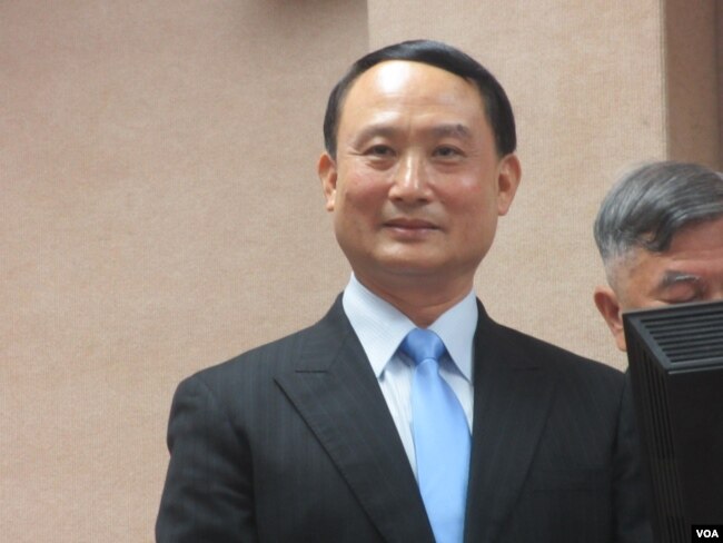 台湾国防部副部长郑德美上将(美国之音张永泰拍摄)