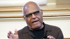 This Wednesday, Feb. 5, 2014 file photo shows Bob Moses, a director of the Mississippi Summer Project and organizer for the Student Non-Violent Coordinating Committee (SNCC) answering questions about Freedom Summer in 1964 during a national youth summit h
