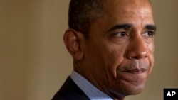 바락 오바마 미국 대통령(자료사진). 백악관은 13일 오바마 대통령이 시리아 반군에 직접적인 군사지원을 제공하기로 결정했다고 밝혔다.