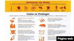 Ebola, sintomas e medidas de prevenção