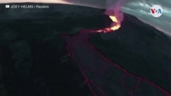 Dron se estrella contra el volcán Fagradalsjfall en erupción en Islandia