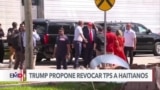 Trump propone revocar TPS a haitianos, Harris se dirige a votantes moderados