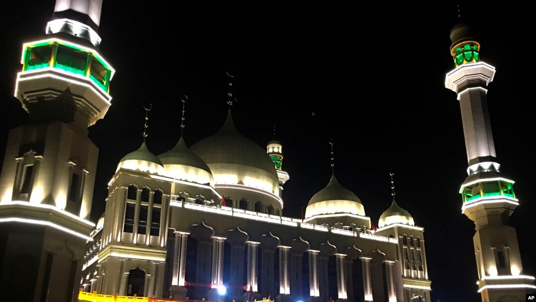 Masjid Agung di Weizhou, Daerah Otonom Ningxia Hui barat laut China, 11 Agustus 2018. (Foto: dok).