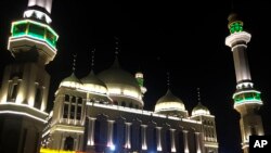 Masjid Agung di Weizhou, Daerah Otonom Ningxia Hui barat laut China, 11 Agustus 2018. (Foto: dok).