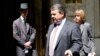 FILE - Germany's Economy and Energy Minister Sigmar Gabriel (C).