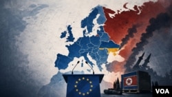 유럽연합(EU)이 5일 오스트리아 빈에서 열린 유럽안보협력기구(OSCE) 제1129차 안보협력포럼(FSC)에서 북한의 대러시아 군사 지원을 강력히 규탄했다. (그래픽 이미지)