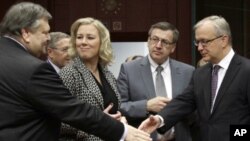 د اروپايي اتحاد مشرانو نیوکې کړي دي