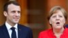 Merkel et Macron pressés d'agir face à une Europe en "décomposition"