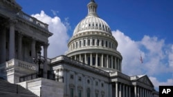 The East Front of the Capitol is seen in Washington, Sept. 18, 2021. Congressional Democrats are trying to complete a $3.5 trillion, 10-year bill strengthening social and environment programs and raising taxes on the rich, key elements of President Joe Biden's domestic agenda.