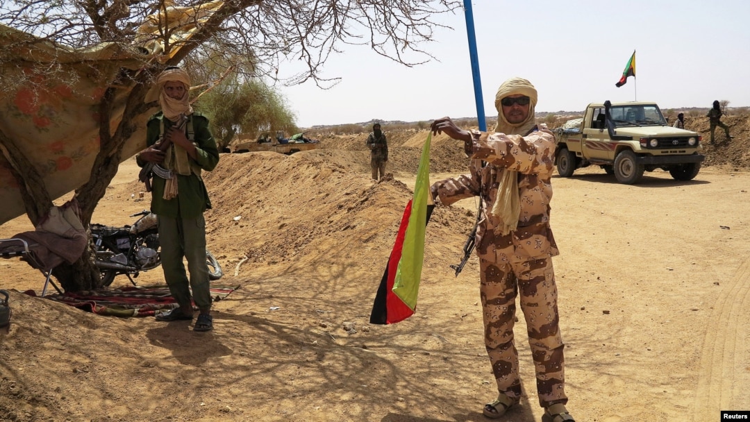 Một binh sĩ thuộc nhóm ly khai Tuareg