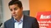 FILE - Muslim comedian Dean Obeidallah speaks at a news conference in New York, June 25, 2015.