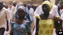 Biyu daga cikin dalibai mata da aka sace daga Chibok wadanda suka gudu