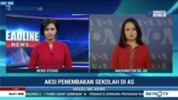 Laporan langsung VOA untuk Metro TV: Aksi Penembakan Sekolah di AS