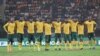 FILE — South African players look on during the penalty shootout of the 2023 Africa Cup of Nations third place play-off against Democratic Republic of Congo at Felix Houphouet-Boigny Stadium in Abidjan on February 10, 2024.