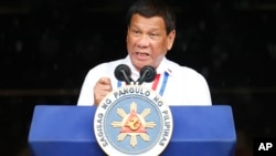 Presiden Filipina Rodrigo Duterte 