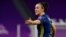 Lucy Bronze lors d'un match contre le Bayern Munich, Espagne, le 22 août 2020. (Photo by Alvaro BARRIENTOS / POOL / AFP)
