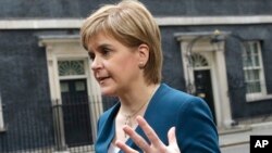 Menteri utama Skotlandia, Nicola Sturgeon (foto: dok).