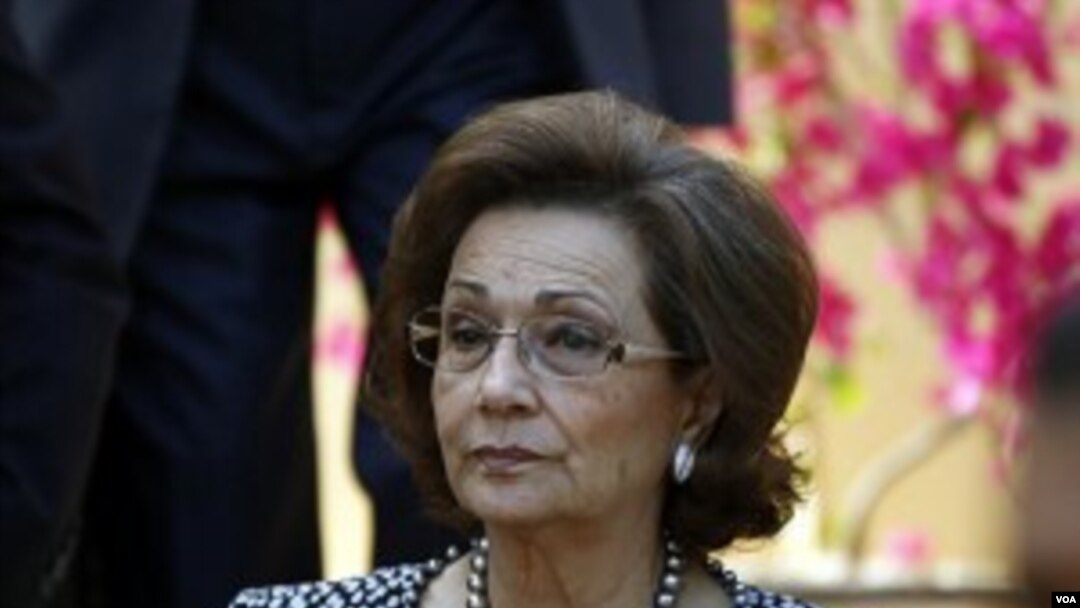 Mantan ibu negara Mesir, Suzanne Mubarak (foto: dok. Desember 2010).