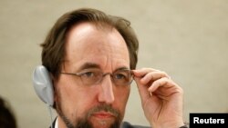 Zeid Ra’ad, Haut-Commissaire des Nations unies aux droits de l'homme, 12 février 2017.