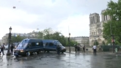 Police Security Operation Underway at Notre Dame