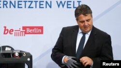 德国副总理兼联邦经济和能源部长西格玛尔·加布里尔