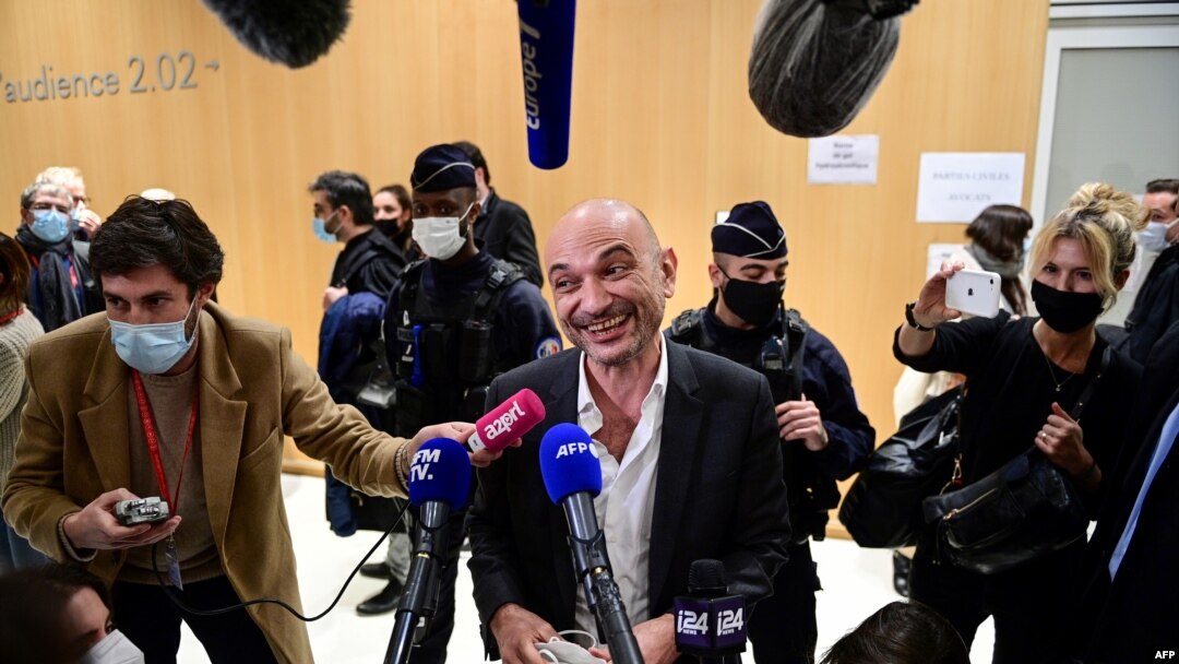 Richard Malka, advogado do jornal Charlie Hebdo após a sentença, 16 dezembro 2020