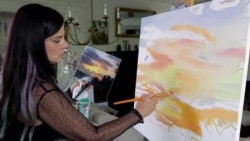 Artist With A Rare Vision Condition Sees The World Like Few Do