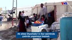 Sur’daki Evini Kaybedince Çadıra Yerleşti