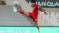 Hậu vệ Trung Quốc Zhang Linpeng trong một trận vòng loại World Cup, tháng 11/2021.