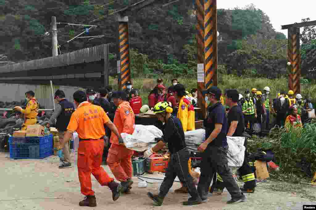 امدادی سرگرمیاں انجام دینے والی تائیوان کی نیشنل فائر سروس نے 48 ہلاکتوں کی تصدیق کی ہے۔