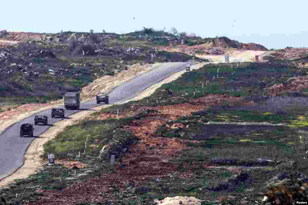 Isroil harbiy mashinalari karvoni, G&#39;azo